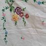Vintage Embroidered Tablecloth Image 7
