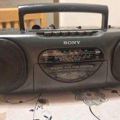 From 1993 Sony CFS-B11L Radio Cassette Recorder, working perfect.