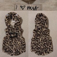 Next Faux Fur Hooded Gilet Jacket