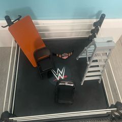 WWE Ring with table and chairs