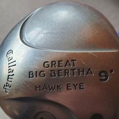 Callaway Great Big Bertha Hawk Eye 9 Driver Graphite Firm-flex Rh 45
