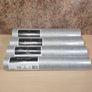 Graham Brown Boutique water silk plain silver luxury heavyweight Wallpaper 4 rolls Image 2