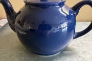 Navy Blue Teapot
