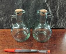 pair of Glass jugs