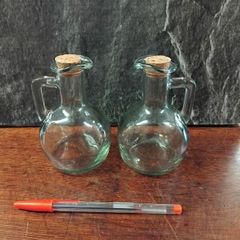 pair of Glass jugs