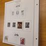 Poland 1946 -1983  Minkus Stamp album pages partially filled Image 2