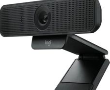 Logitech Webcam1080p HD + Free wireless keyboard