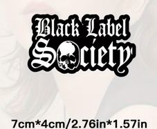 Black Label Society Iron / Heat transfer Patch