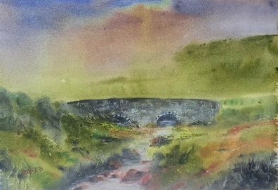 bridge of tears watercolour
