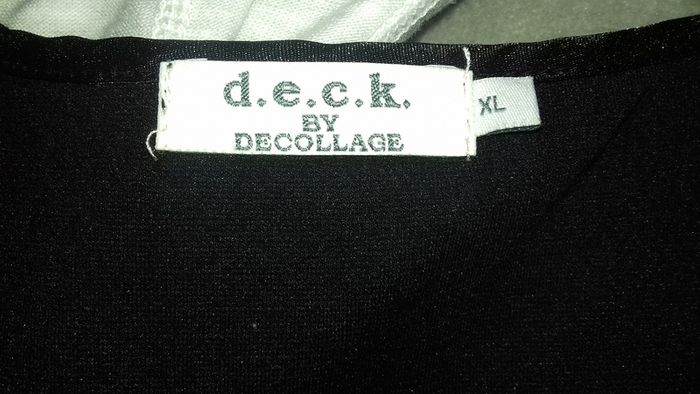 D.E.C.K. black sleeveless top