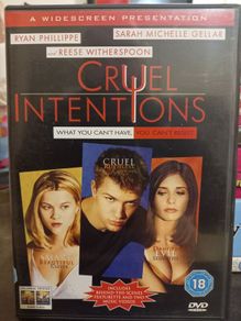 Cruel Intentions Dvd 90's thriller movie sarah michelle gellar