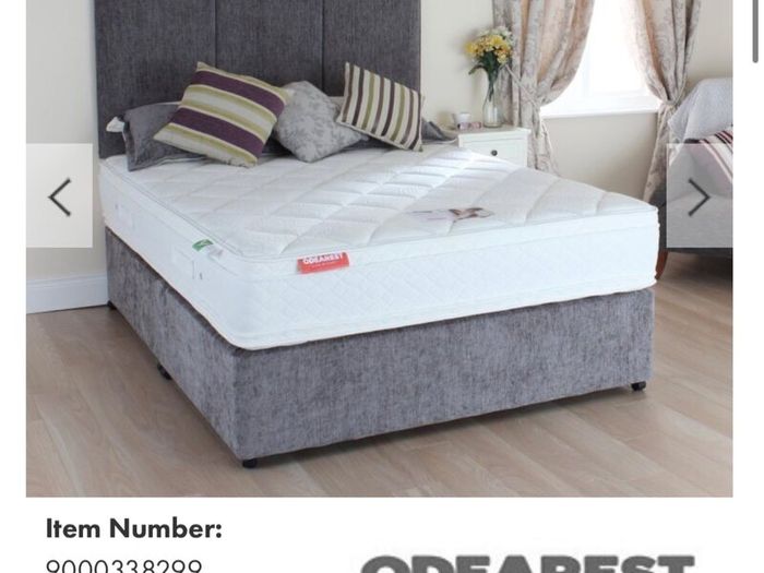 Small double, Odearest divan bed