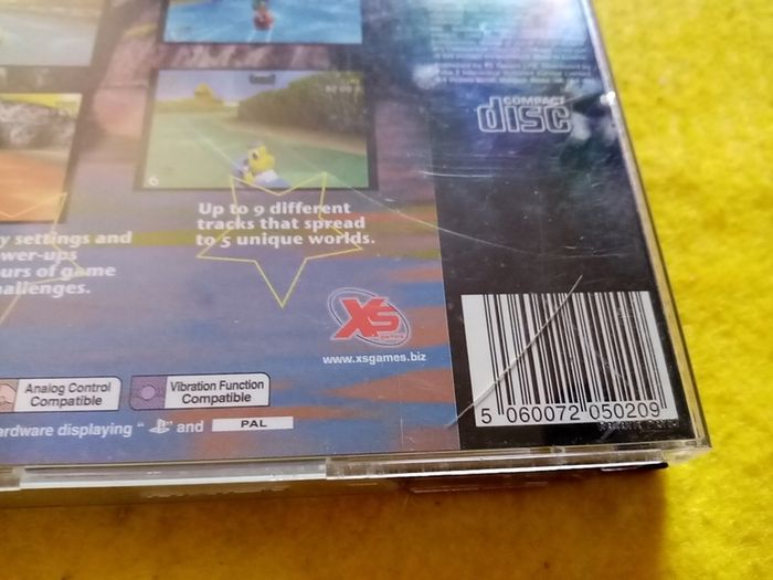 XS Airboat racing PlayStation1 Ps1 PlayStation 2 ps2 games Original
