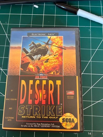 Desert Strike Sega Genesis