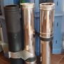 4m Stove Flue System  Twin Wall Insulated Stainless Steel and Fittings Image 2