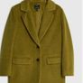 Fab Olive Green River Island Studio Faux Brushed Wool Jacket Image 5