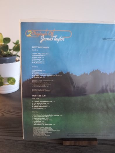 James Taylor - 2 Originals Of James Taylor (2xLP, Album, Comp)
