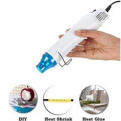 Electric Hot Air Gun Mini Heat Gun Handheld DIY Power Tool Heat Gun Uk Plug 300W