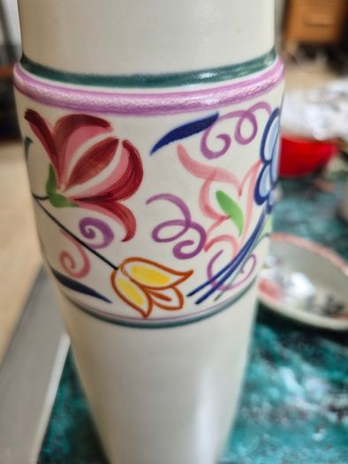 Vintage Poole pottery vase