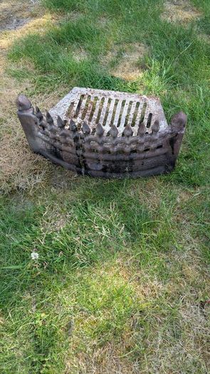 fire grate, fire front and safety grill
