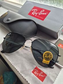 Ray-Ban Aviator Black Sunglasses