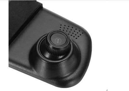 3.5 Car DVR HD 1080P Dual Lens Rearview Dash Cam LCD Recorder Rear Camera