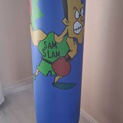 Freestanding Punching Bag with Boxing Gloves