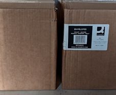 Two Boxes of Brown Envelopes