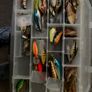 Large Fishing Tackle Box Fully Loaded Over 60 Lures, Trays, Line and Terminal Tackle Image 2