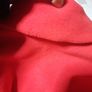 red fleece baby girl cape from next Image 5