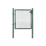 Garden gate High-quality steel galvanized and powder-coated in green Image 2