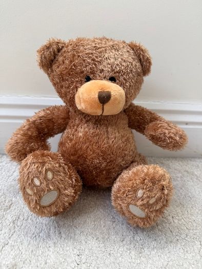 Regal Toys Edward 1 Classic Teddy Bear approx. 22 cm. Soft Plush Used Please see photos