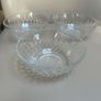 1 x large & 3 x small decorative glass bowls Image 4