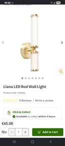 Wall lights New in Box