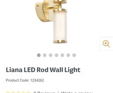 Wall lights New in Box