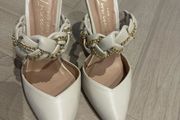 New Look Cream Heels
