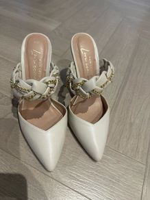 New Look Cream Heels