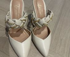 New Look Cream Heels