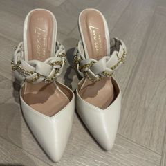 New Look Cream Heels