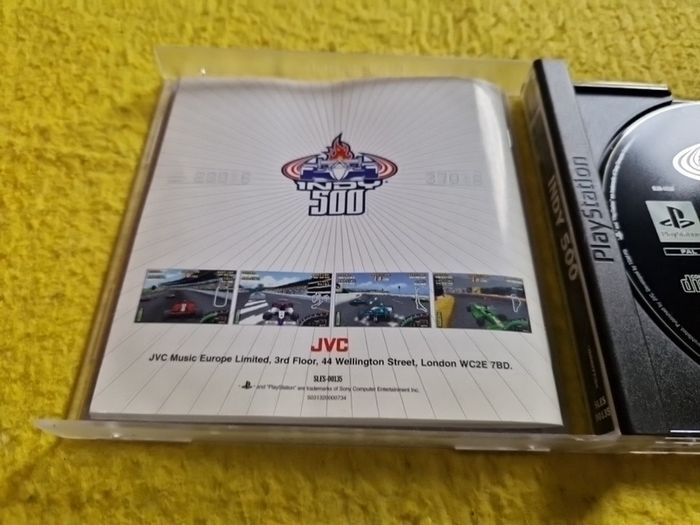 Indy 500 PlayStation1 Ps1 PlayStation2 Ps2 Games Original