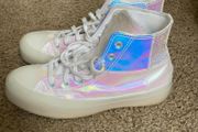 Converse . Converse Chuck Taylor 70s Iridescent Converse Platforms