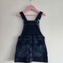 3-4years, Fatface Denim Pinafore - Like New Image 7