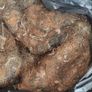 Description: Job lot of vintage horsehair and natural upholstery stuffing, split across 8.5 black bin bags. Image 10