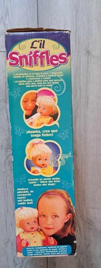 Lil  sniffles spanish speaking doll