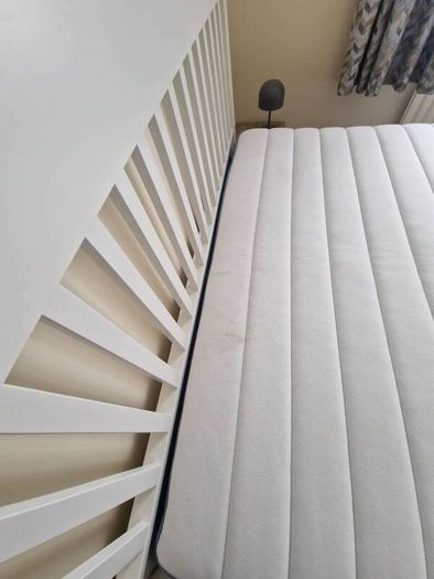 ikea white double bed