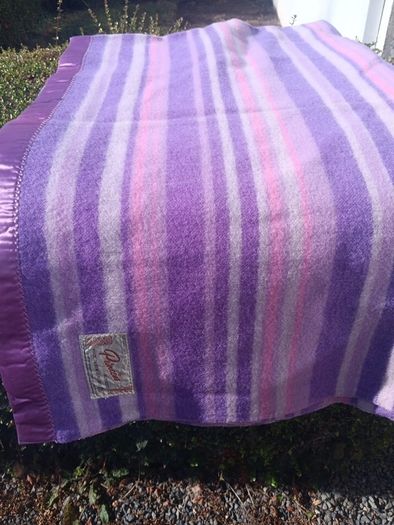 vintage wool blanket