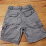 Age 4 NEXT Navy Stripe Cargo Shorts Image 2