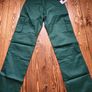 Work Trousers BNWT 32R Bottle Green. Image 2