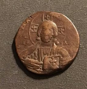 Byzantine Empire Emperor Basil II and Constantine VIII  976-1028 AD Follis