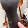 Leather kitten heels Image 7